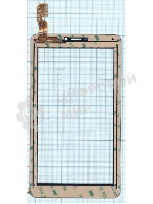 Сенсорное стекло (тачскрин) F-WGJ70466-V1, черное