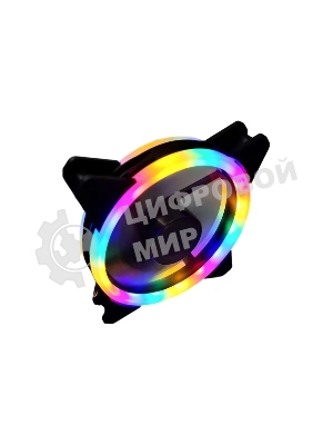 Вентилятор для корпуса Gembird черный, 120 мм, 1200 об/мин, 20.5 дБ, 3 pin