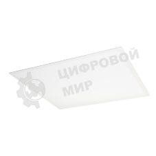 Светильник потолочный светодиодный ДВО CP 10 R 36W OP 865 W60L60 595х595х26мм 36Вт 6500К IP40/IP20 встраив. бел. панель Русский Свет