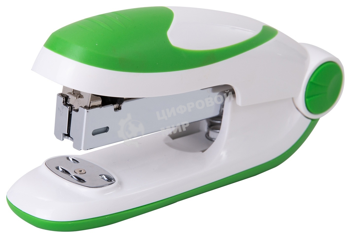 Степлер Deli E0319 Essential 24/6 26/6 (25 листов), ассорти, 100 скоб, коробка