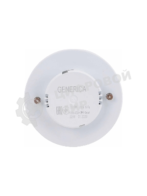 Лампа светодиодная GENERICA LL-T80-12-230-40-GX53-G T80 12Вт таблетка 4000К GX53 230В