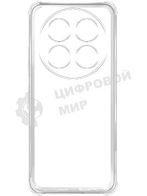 Чехол (клип-кейс) BoraSCO для Huawei Nova 12i Bumper Case прозрачный