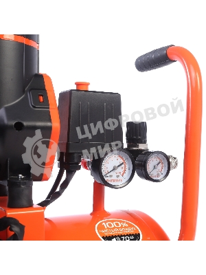 Компрессор поршневой безмасляный Patriot KDS 280 F24 (280 л/мин, 1,45 кВт, 8 бар, 24 л, 2800 об/мин, быстросъем + елочка 1/4)