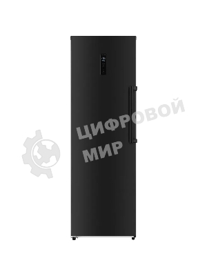 Морозильная камера Kuppersberg NFS 189 DX, High-Tech, отдельностоящая, ВхШхГ 185х60х65 см, объем 304 л, электронное управление, No Frost, LED дисплей, LED освещение, супер заморозка, инверторный компрессор, энергоэффективность А+, уровень шума 43 дБ, цвет черный