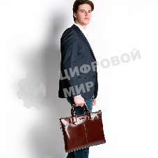 Сумка для ноутбука Piquadro Blue Square CA4021B2/MO коричневый натур.кожа