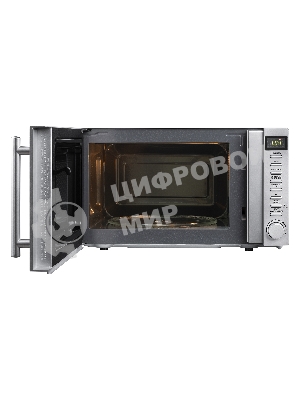 Микроволновая печь BBK 20MWS-721T/BS-M серебристый, 20 л, 700 Вт, переключатели - кнопки, поворотный механизм