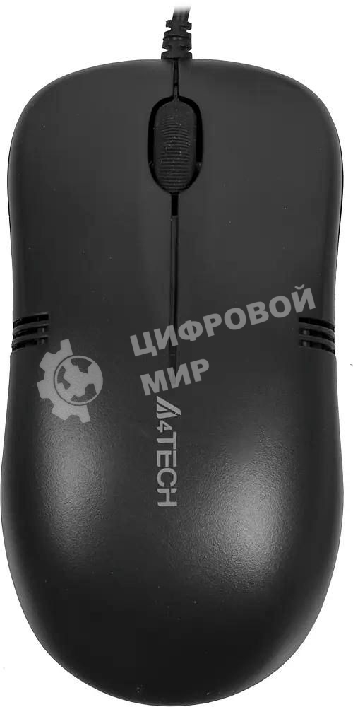 Мышь проводная A4Tech OP-560NU черный, 1200 dpi, USB, кнопки - 3