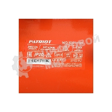 Компрессор поршневой безмасляный Patriot WO 100-440, 440 л/мин, 8 бар, 2500 Вт, 100 л, быстросъем и 