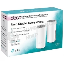 Роутер TP-Link DECO E4(2-PACK) AC1200 Домашняя Mesh Wi-Fi система