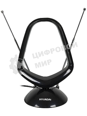 Антенна телевизионная Hyundai H-TAI320 13дБ активная черный