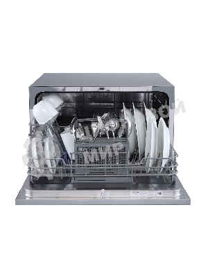 Посудомоечная машина Бирюса DWC-506/7 M, металл, 55 см, 6 компл., 49 дБ, класс A+