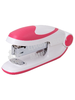 Степлер Deli E0319 Essential 24/6 26/6 (25 листов), ассорти, 100 скоб, коробка