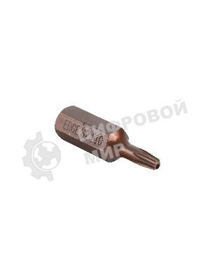 Бита EDGE by PATRIOT T10, сталь S2, длина 25 мм, 2шт в блистере