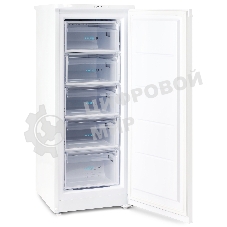 Морозильная камера Бирюса 414 белый, 130л, 5 ящиков