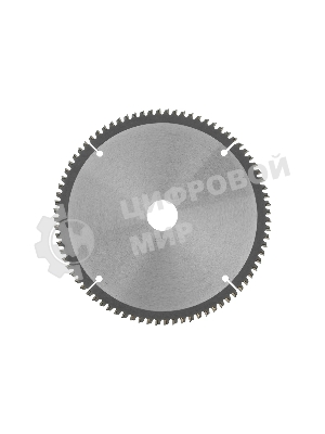 Пильный диск по алюминию Denzel ф210 х 30 мм, 80 зубьев