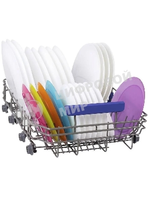 Встраиваемая посудомоечная машина Maunfeld MLP-08IMR, белый/черный, 44.5 см, 10 компл., 47 дБ, класс A++