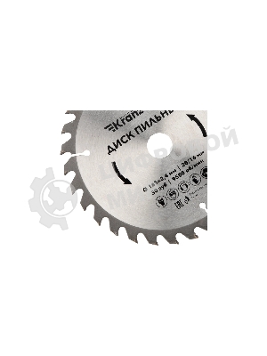 Диск пильный Kranz 165 мм х 30 зуб х 20/16 мм