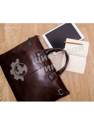 Сумка для ноутбука Piquadro Blue Square CA4021B2/MO коричневый натур.кожа