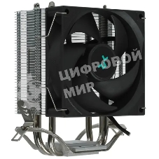 Кулер для процессора DEEPCOOL AG300 серебристый, 92 мм, алюминий/медь, 3050 об/мин, 30.5 дБ, 4 pin, 150 Вт, 129 мм