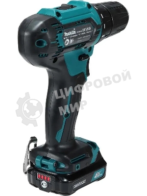 Дрель-шуруповерт Makita DF333DSAX6, 12 В, 2 Ач, 30 Нм, бесщеточный