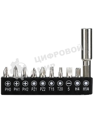 Отвертка аккумуляторная Deli DL-DP04-E2B1 (3,6В, 1,5А*ч, 3Нм, набор бит 10 шт, пласт. кейс)