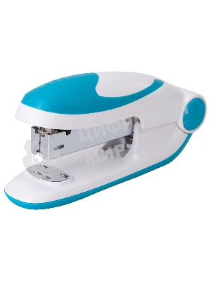 Степлер Deli E0319 Essential 24/6 26/6 (25 листов), ассорти, 100 скоб, коробка