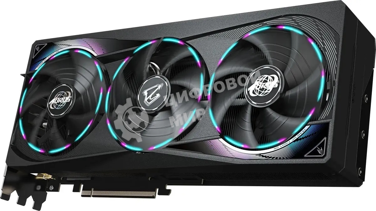 Видеокарта Gigabyte PCI-E GV-N5070AORUS M-12GD 1.0 NVIDIA GeForce RTX 5070 12Gb 192bit GDDR7 2805/28000 HDMIx1 DPx3 HDCP Ret