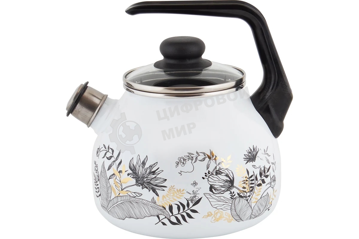 Чайник APPETITE 4с209я Botany эмал 3,0 л