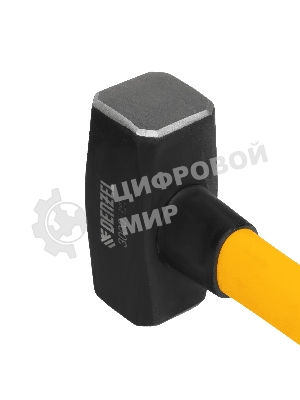 Кувалда Denzel 3000 г, кованая, фибергласовая рукоятка c TPR покрытием, 880 мм