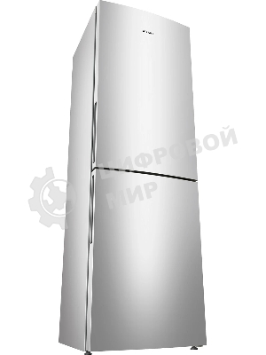 Холодильник Atlant XM-4621-181 серебристый двухкамерный 205/119л морозилка снизу