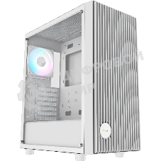 Компьютерный корпус Ocypus Gaммa C70 WH ARGB ATX/win/белый/4 ARGB fans/no PSU/Tempered Glass