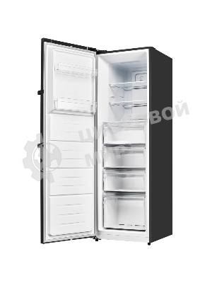 Морозильная камера Kuppersberg NFS 189 DX, High-Tech, отдельностоящая, ВхШхГ 185х60х65 см, объем 304 л, электронное управление, No Frost, LED дисплей, LED освещение, супер заморозка, инверторный компрессор, энергоэффективность А+, уровень шума 43 дБ, цвет черный