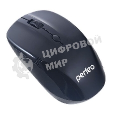 Мышь беспроводная Perfeo TRACER черный, 1200 dpi, радиоканал, USB, кнопки - 4