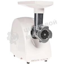 Мясорубка электрическая Аксион М32.03 белый, 1500 Вт, 1.7 кг/мин, защита от перегрузки, насадки - 5