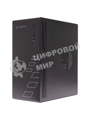 Компьютер Raskat Standart 300 (Intel Core i3 10100, RAM 16Gb, SSD 480Gb, no OS, kb+ms, черный)
