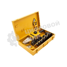 Аппарат для сварки пластиковых труб Denzel DWP-1500 1500Вт 260-300С компл насадок 20-63мм