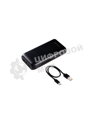 Портативный аккумулятор Rexant Power Bank (аккумуляторная батарея) 20000 mAh с Quick Charge и Power Delivery, черное