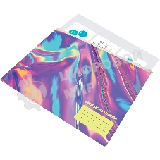 Папка на молнии ZIP Silwerhof OIL A4+ ПВХ 0.25мм