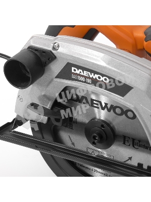Пила циркулярная DAEWOO DAS 1500-190 1500Вт 4800об/мин