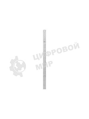 Линейка стальная Deli DL8050Y 500мм нержавеющая сталь