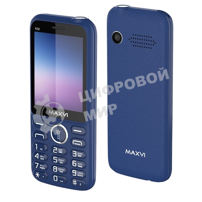 Мобильный телефон Maxvi K32 синий