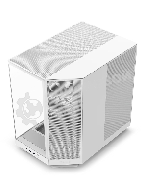 Компьютерный корпус без блока питания Case NZXT H6 Flow, Midi-Tower, TG, 3x120мм, 2xUSB-A 3.2 + 1xUSB-C 3.2, ATX, mATX, mITX белый