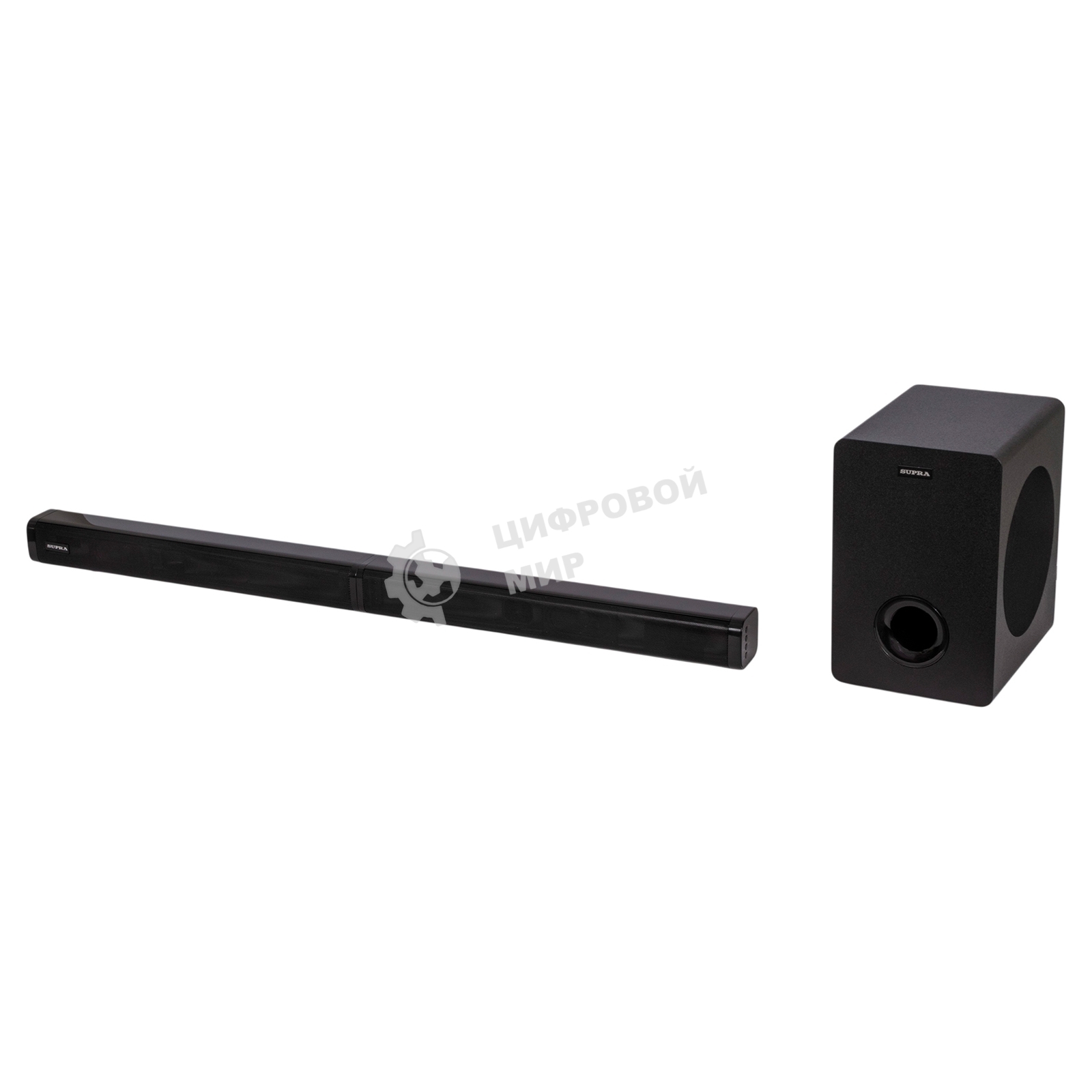 Саундбар Supra SSB-212 2.1 200Вт+400Вт черный