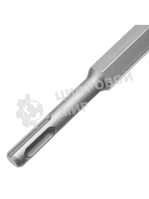 Зубило Denzel 14 х 40 х 250 мм, 40Cr, SDS PLUS