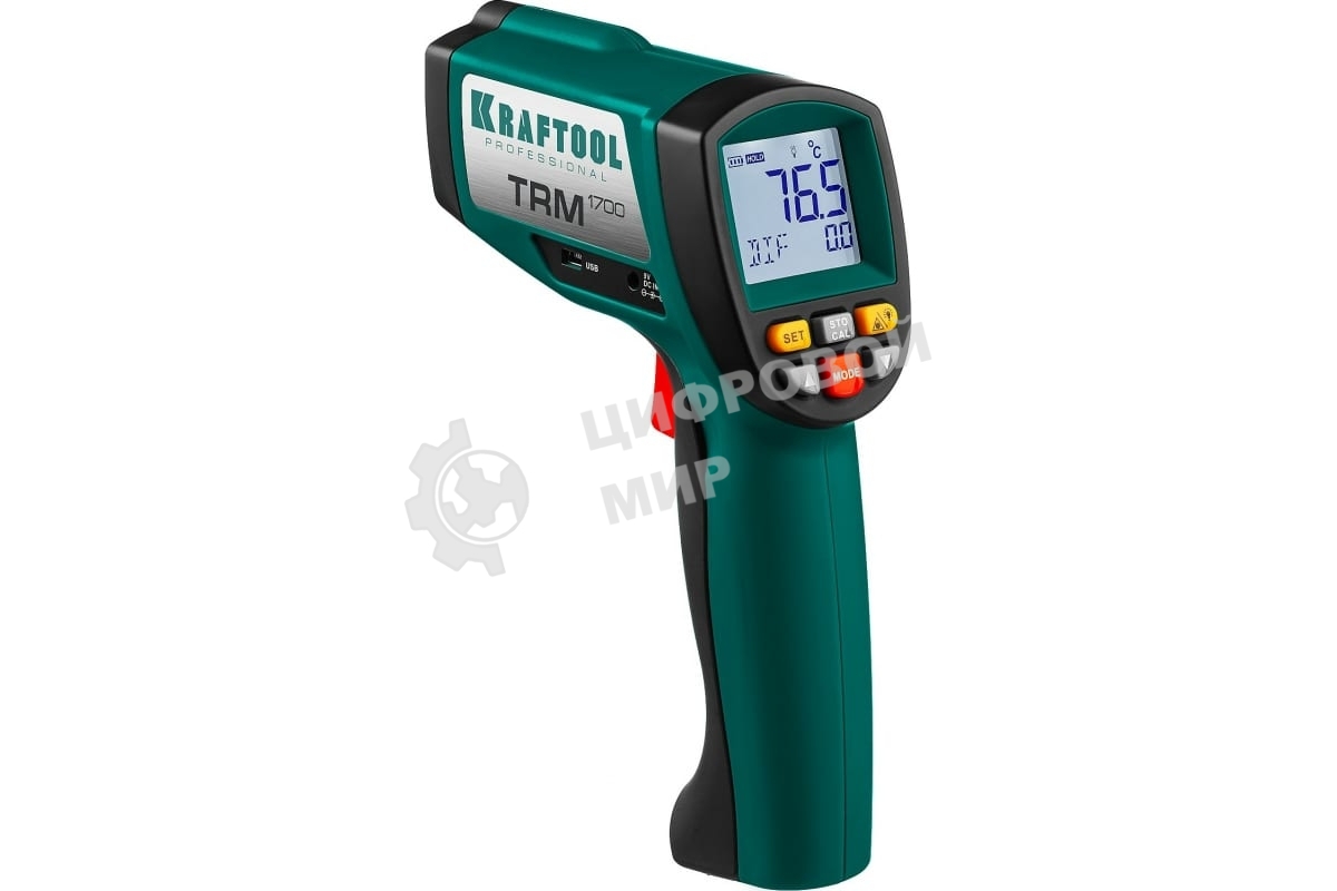 Пирометр инфракрасный KRAFTOOL TRM-1700, -30°С +1650°С
