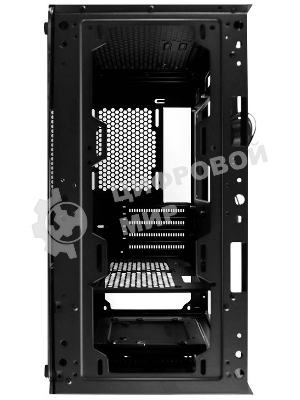 Компьютерный корпус 1STPLAYER TRILOBITE T3 черный mATX, TG 4x 120мм LED fans inc. T3-BK-4F1