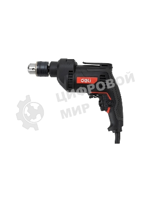 Дрель Deli DE-CZ13-1E, 680Вт, сетевая, ударная