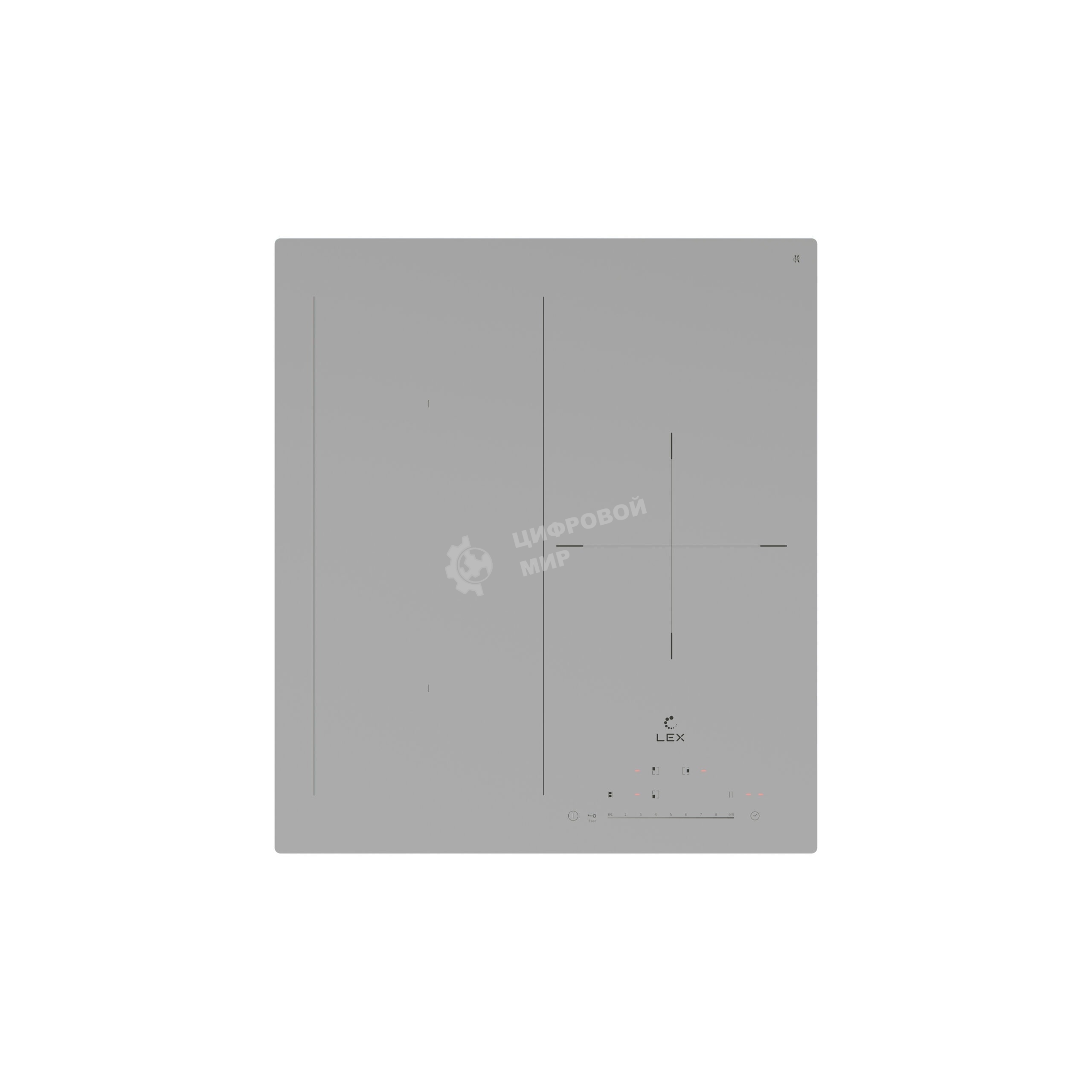 Индукционная варочная поверхность LEX EVI 431A GR, серый