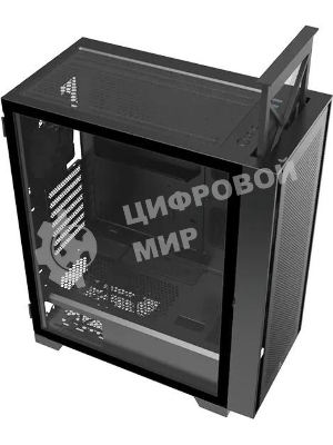 Компьютерный корпус Montech AIR 1000 LITE черный без БП ATX 1x120мм 3x140мм 2xUSB3.0 1xUSB3.1 audio bott PSU