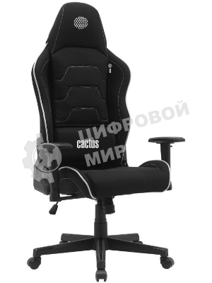 Кресло Cactus CS-CHR-MC04-BBK черный, экокожа